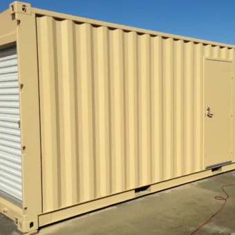 16Ft Storage Container With Roll-Up Door